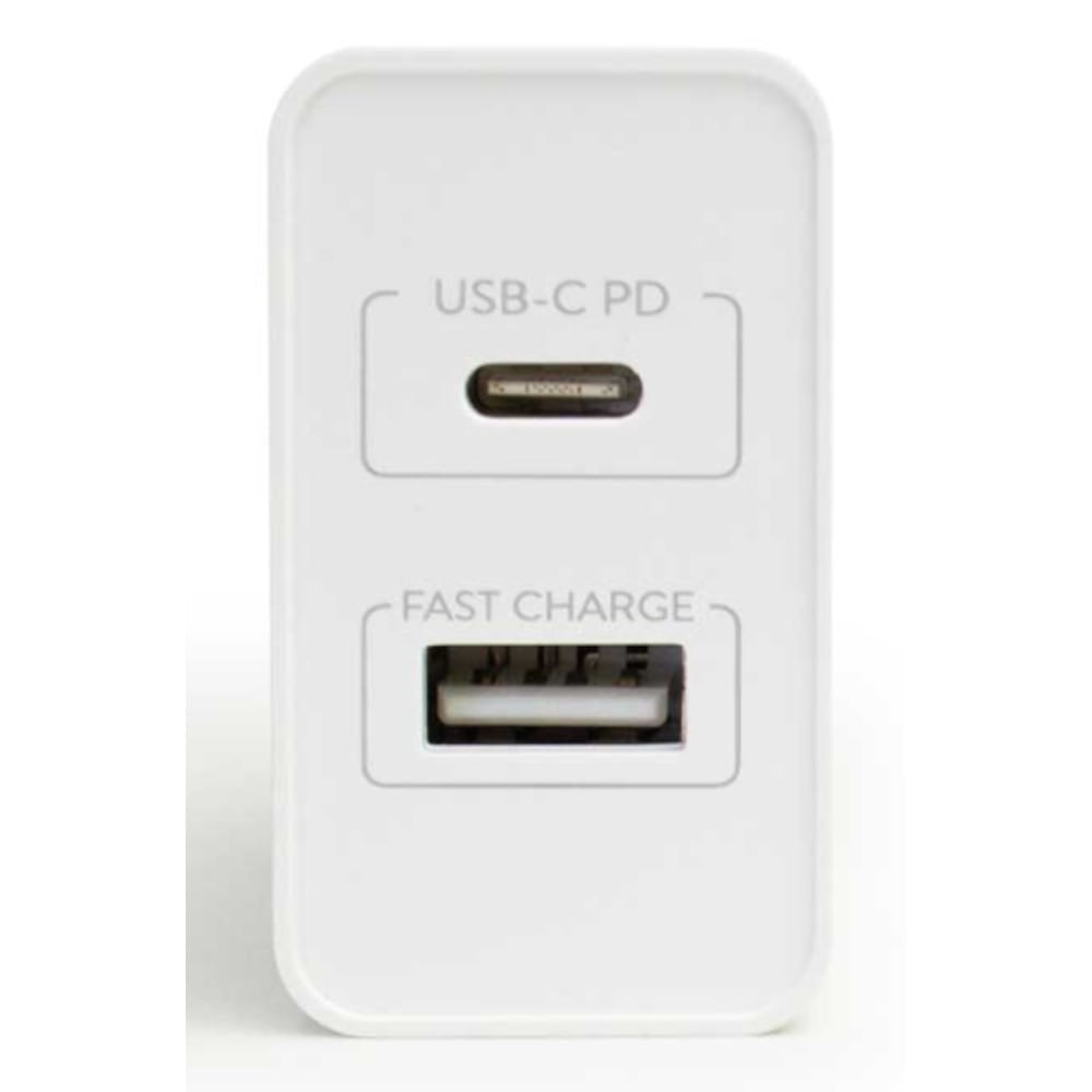 Adaptador de Parede iWill com 1 USB e 1 USB-C PD-1673 - thulerio
