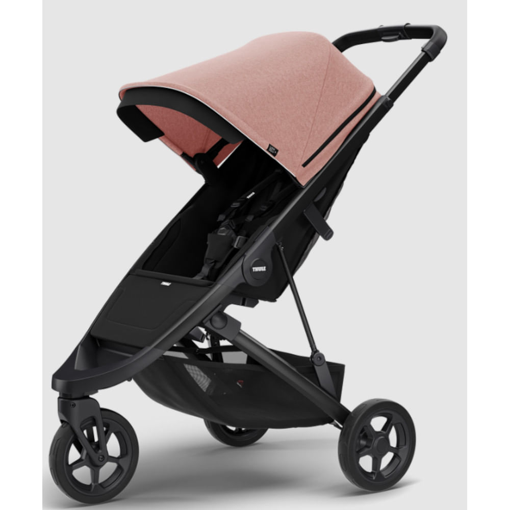 Carrinho de Beb Thule Spring Black Rosa Misty Rose 11300307