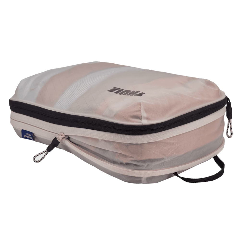 Set Di Cubi A Compressione Thule - 2 Pezzi (Piccolo E Medio), Bianco, Per Organizzare Il Bagaglio